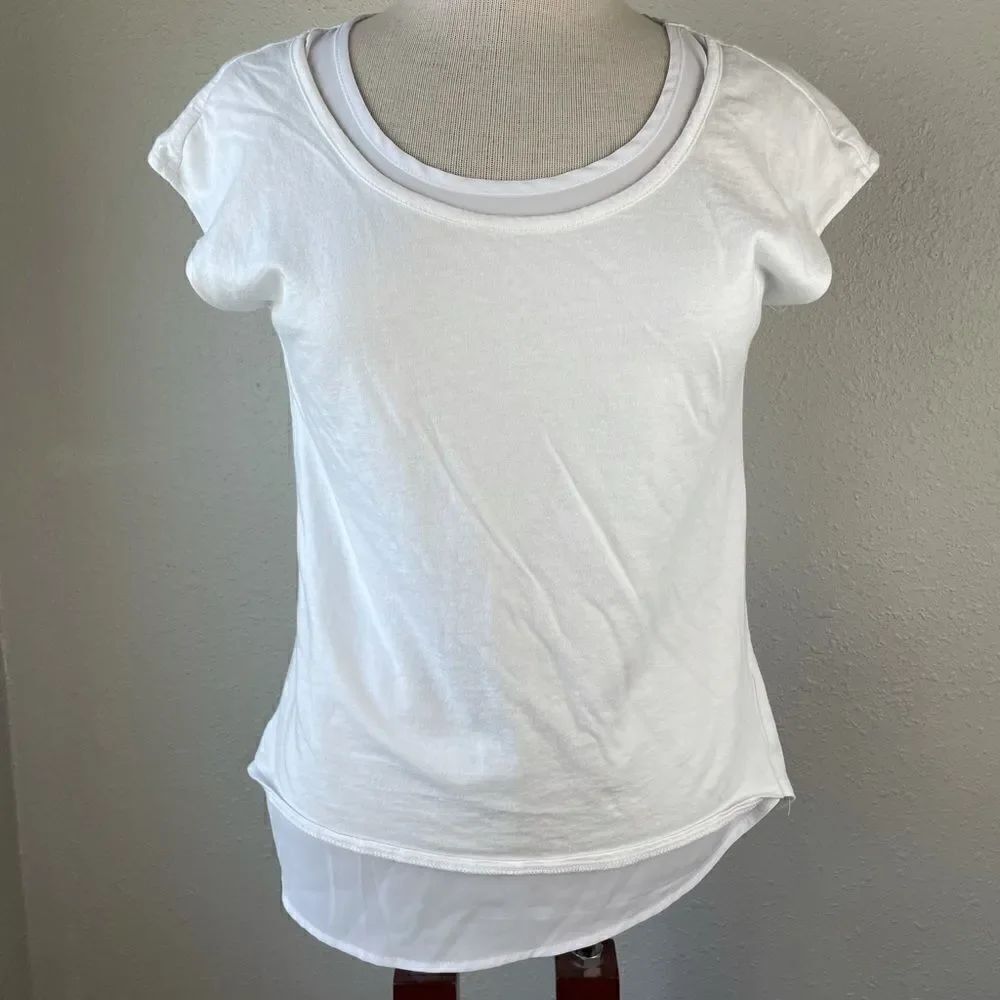 Passports White T-Shirt Size M EUC